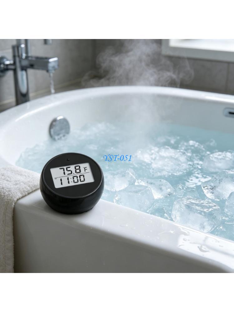 Pool Alarm Float - E15A デジタルフローティングアイスバス温度計防水 LED ディスプレイプール水泳