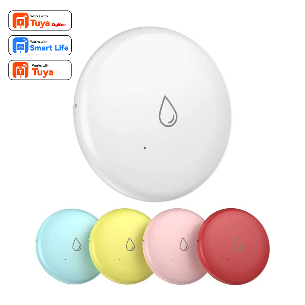 Zigbee 漏れセンサー LED 浸水検知器 Tuya ス - Water Alarm Sensor のレビューと価格