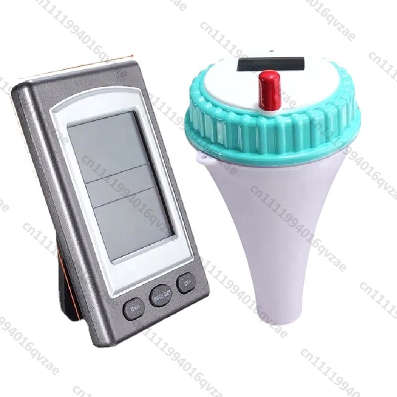 ワイヤレスプール温度計 カレンダー付き目覚まし時計 デジタル - Pool Alarm Float のレビューと価格