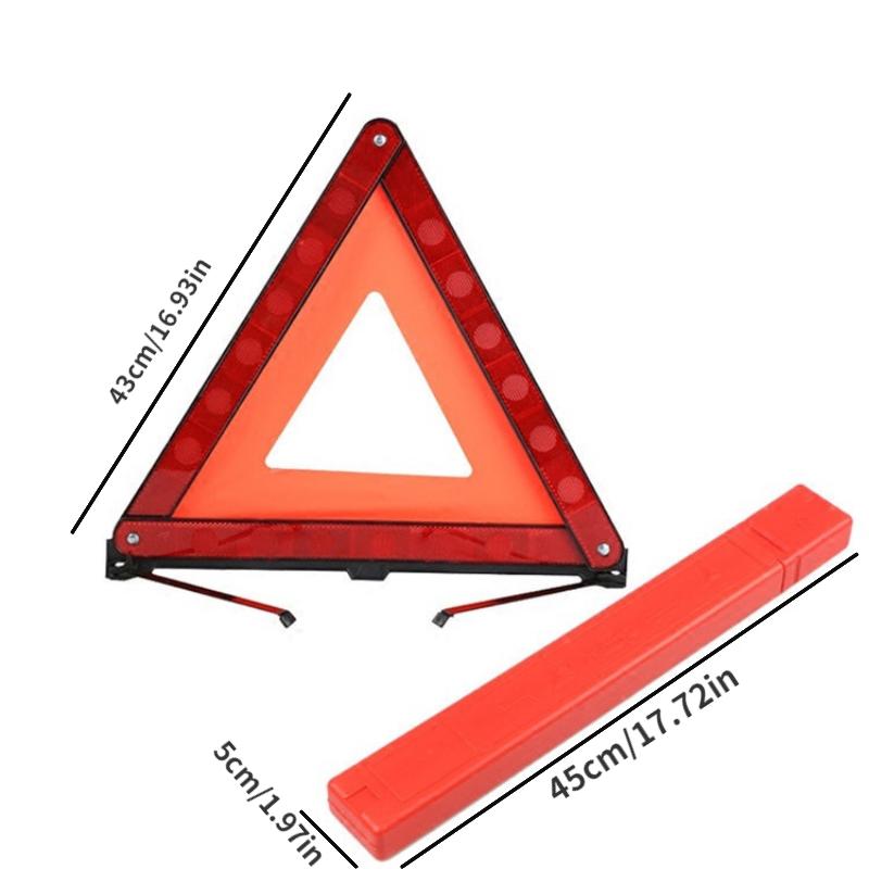 1 個車用三角反射板停止標識三脚道路フラッシュ緊急警告折りた - Emergency Exit Sign のレビューと価格