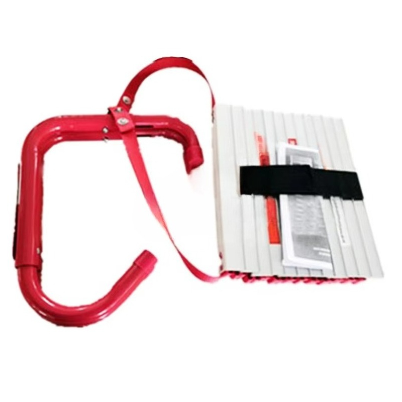 アルミ合金製避難救助用はしご 4m 折りたたみ式伸縮緊急家庭 - Fire Escape Ladder のレビューと価格