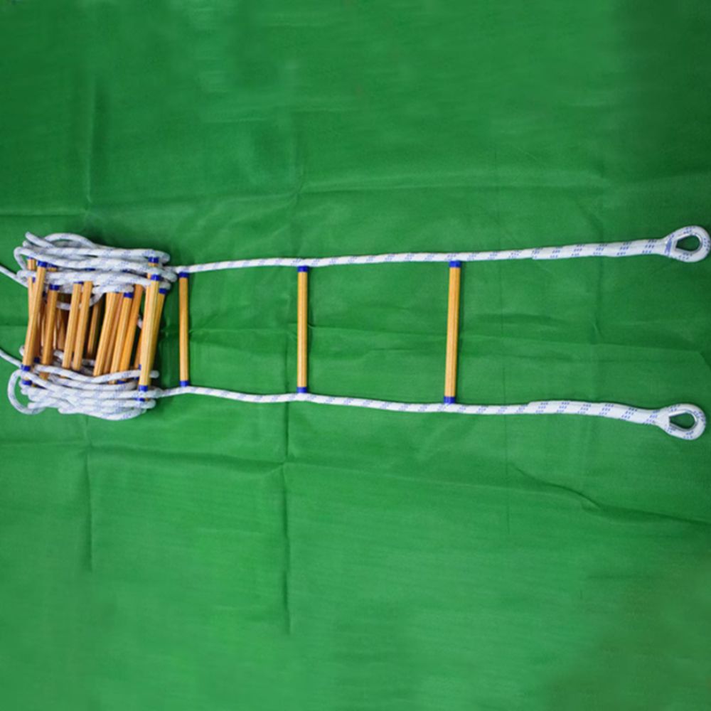 断熱ロープはしご、滑り止め付き自己救助避難はしご、滑り止め救 - Fire Escape Ladder のレビューと価格