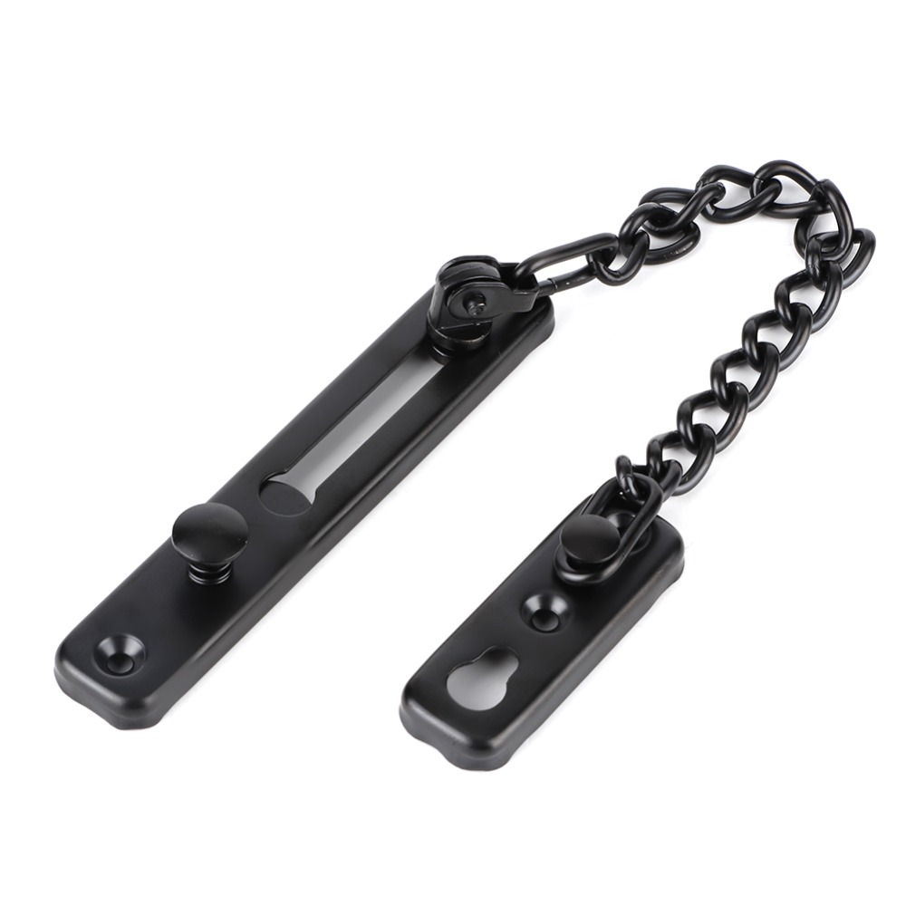 ステンレス鋼ステンレス鋼ドアセキュリティチェーンブラック、シ - Security Chain Door のレビューと価格